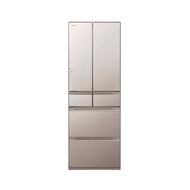 HITACHI R-HW540RS-XN 416L 6 DOOR FRIDGE CRYSTAL CHAMPAGNE 3 TICKS W650xH1833xD699MM 1 YEAR WARRANTY BY HITACHI