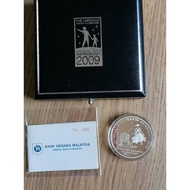 Malaysia Coin - 2009 InternationYear of Astronomy 10 Ringgit Single Proof Silver Coin