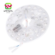 WITTEMY Ceiling Fan LED Light, 5.3 Inch 15 Watts LED Retrofit Light Kit, Energy Saving Dimmable 95 t