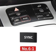Car Interior Central Control Function Buttons Air Conditioning Button Caps For Porsche Cayenne 7P5 P