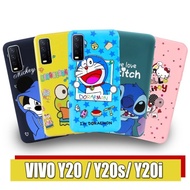 YA750 3d Case Vivo Y20 y20s y20i Softcase Karakter Doraemon Hello Kitt