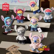 MINISO Disney Stitch GenZ Street Series Doll Cool Street Stitch Pendant Cute Vinyl Stitch Doll minis