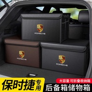 Porsche Trunk Storage Box Cayenne Macan Taycan Taycan Car Foldable Storage Storage Box
