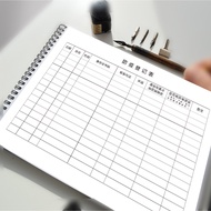 Epidemic Prevention Registration Notebook Epidemic Prevention Control Staff Detection Body Temperatu