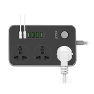 ECLE Power Strip [3 Socket / 6 USB]