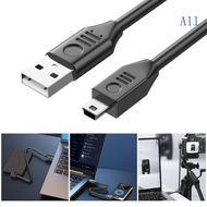 All USB2 0 Extension Cable USB to Mini USB Data Transfer Cord Support 30MB s Data Sync and Charging 