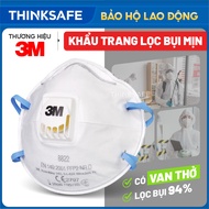 Khẩu trang 3m có van thở - Khẩu trang phòng dịch 3M 8822 đạt chuẩn N95 chống bụi chống độc Khẩu tran