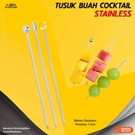 Stainless Steel Cocktail Garnish Pin Fruit Skewer