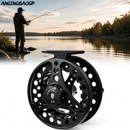 ANGINGBAOGP Fly Fishing Reel, 5/6 WT 85mm Diameter Fly Reel, Durable Aluminum Alloy 2+1BB Bearings F