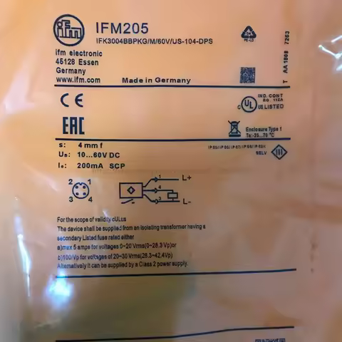 IFM205 IFM204 IFM206 IIC213 IFM210 New High Quality Inductive Sensor