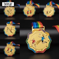 BEEYE Gold Award, Competitions Prizes Games Souvenir Award Medals, Team Encourage Badge Sport Compet