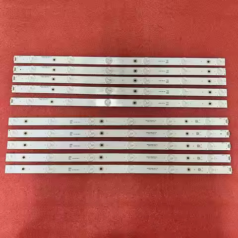 10pcs/set LED backlight strip 12LED For JTC DVX5 DVB-PMU14909HCATS JL.D49062235-140AR JL.D49062235-1