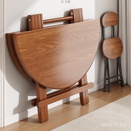 Dining Table Chair Folding Table Stall Table Household Simple Portable Rental Room Installation-Free