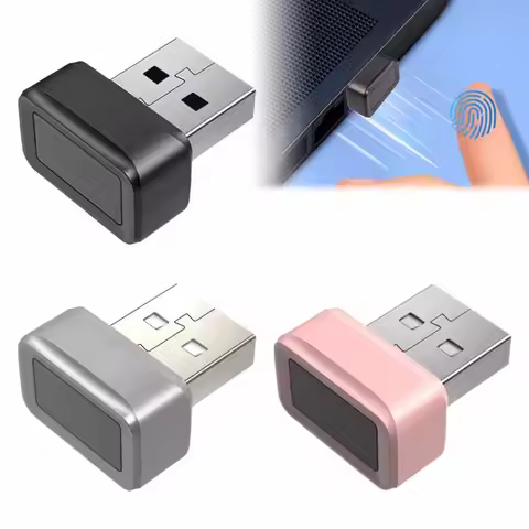 Windows Hello Fingerprint Recognizer for Win10/Win11 with 360 Degree Fingerprint Scanner for Fast On