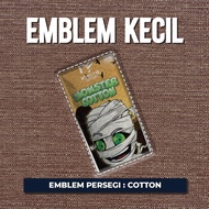 C0T0N Square Embroidery Emblem - Small Size