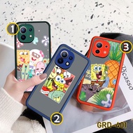HP CASE CARTOON SPONGEBOOB MYCHOICE BLACK DOVE CASING SOFTCASEhp OPPO A9 2020 A12 RENO 4F A53 2020 A