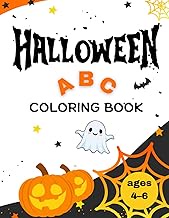 Halloween ABC Coloring Book for Kids Ages 4–6: Learn Letters, Color and Trace – Fun & Educational Sc