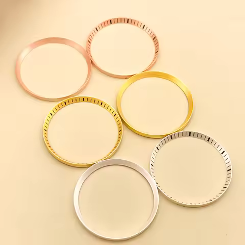 30.5mm Chapter Ring SKX007 Inner Ring fit For Seiko SKX007 SPRD Watch Case Gold/Silver/Rose Ring Div