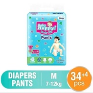 [BISA COD] Pampers pampes Baby Happy Pants pempes M &amp; L ready stok pampers murah promo atau pampers baby happy murah M34+4 L30+4 TERLARIS PAMPERS BABY HAPPY