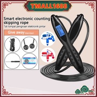 [✅Sg Ready Stock] Digital Jump Rope Counting Calorie Fitness Sport Weight-bearing Skipping Ropes Wor