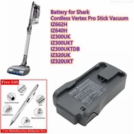 CS Battery XBATR725 for Shark Cordless Vertex Pro Stick Vacuum, IZ662H, IZ640H, IZ300UK, IZ300UKT, I