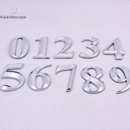 Kaleidoscope Self Adhesive Door Number Sign House Number Digit Apartment Hotel Office Sticker Nice