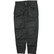 PRADA 19秋冬拉鍊尼龍錐形褲 ACU1 2019 2716 SPH S192 I18 46 黑色褲子 [二手] [PRADA]