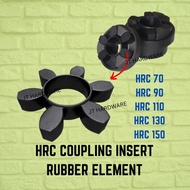 HRC RUBBER COUPLING INSERT ELEMENT HRC70 HRC90 HRC110 HRC130 HRC150 JAW COUPLING FLEXIBLE COUPLING S