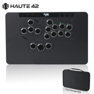 Haute42 Hautepad X Hitbox Pengawal Tanpa Tuas Arcade Fight Stick Untuk Pc/ps4/ps5 Pengawal Tanpa Sti