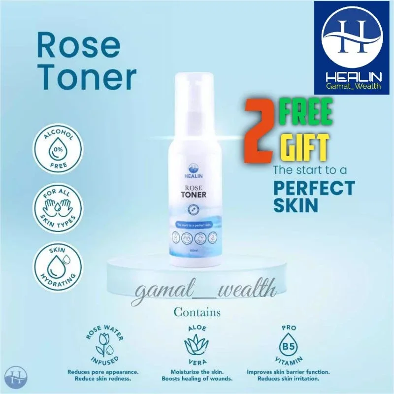 Healin Rose Toner 100ml