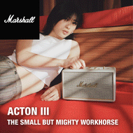 MARSHALL - Acton III 藍牙喇叭 白色