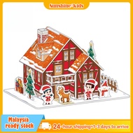 Mainan Jigsaw Puzzle 3D Mainan Pendidikan Awal Pendidikan Kanak-kanak DIY Puzzle Jigsaw 3D