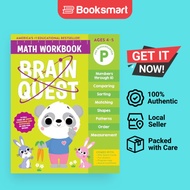 [Local Stock] Brain Quest Math Workbook: Pre-Kindergarten - Brain Quest Math Workboo | 9781523524204