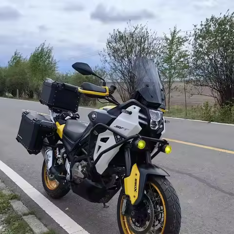 For QJMOTOR SVT 650 Modified windshield Heightened windshield Scooter Windscreen Wind Deflectors SVT