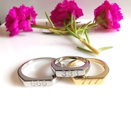 Angel Number Ring, Sterling Silver Personalized Angel Number 111, 222, 333, 444, 555, 666, 777, 888,