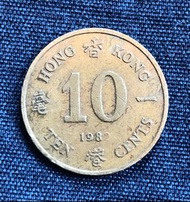 錯體硬幣1982年港幣一毫