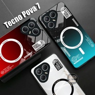 HP Tecno Pova 7 Case - Tecno Pova 7 Glass Softcase - Casing Tecno Pova 7hp - Tecno Pova 7 Silicone -