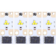 4PCS Yellow DRL Angel Eyes LED Modules for E80 E92 E93 F06 F32 F33 328i 335i 335is 428i 430i 435i 44