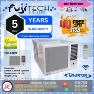 WINDOW AIRCON [FUJITECH] [FW-12IVT] [INVERTER] [Unit only]