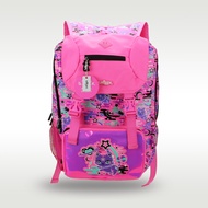 Australia smiggle original children's schoolbag girls shoulders backpack Rose space cat large capacity school supplies 18 inches 10-14 years old