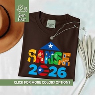 SANSE 2026 Shirt Funny Old San Juan Festival Tee Balcones De Cora San Sebastian Island Puerto Rico C