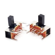 Ready stock* 1pcs,SK23D05 2P3T DP3T 8pin PCB 3 Position SK23D05 Toggle Slide Switch