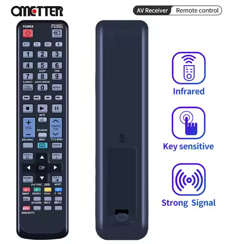 AH59-02377A Remote Control For Samsung Blu-ray AV Receiver HW-D7000 HW-D7000/ZC HT-C5500XAA HW-D7000