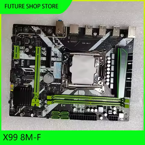 Motherboard i7 5820K DDR4 X99 8M-F