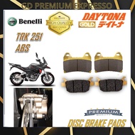 BENELLI DISC BRAKE PADS TRK251 ABS 2023 GOLD QUALITY