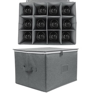 Wine Glass Storage Box Collapsible Goblet Storage Box