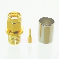 LP cable Rg6 Buntung Approved Connector 1xRP SMA male length 20 meters