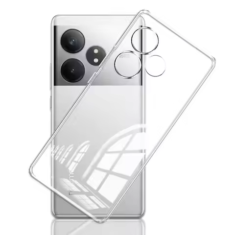 For Realme GT 6T Case Silicone Soft Clear Back Cover For Realme GT Neo6 SE Shockproof Phone Case For