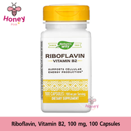 Natures Way Riboflavin Vitamin B2 100 mg 100 Caps