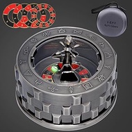CZYY Roulette Dice - 7-in-1 Metal Spinner Dice Set, Unique Spinning Dice, Desk Fidget Gadget - Cool 